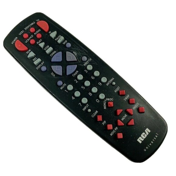 Original RCA Universal Remote Control u Model CRK74 Black Tested Works Great - Picture 1 of 5